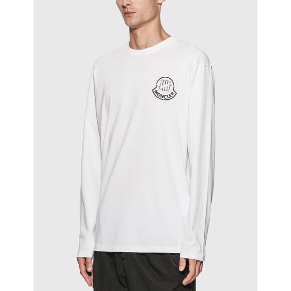 NWOT Moncler Genius 1952 X Undefeated Logo Front & Back Long Sleeve Tee Shirt L - Picture 1 of 16